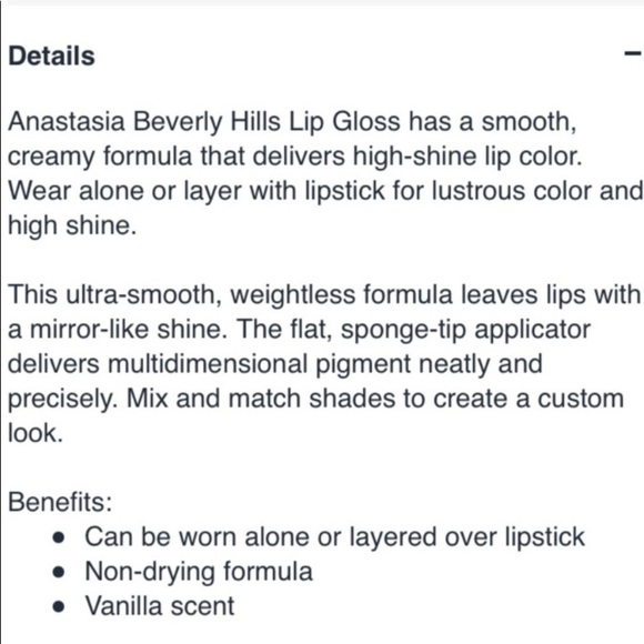 Anastasia Beverly Hills Lip Gloss Girly - Picture 16 of 16